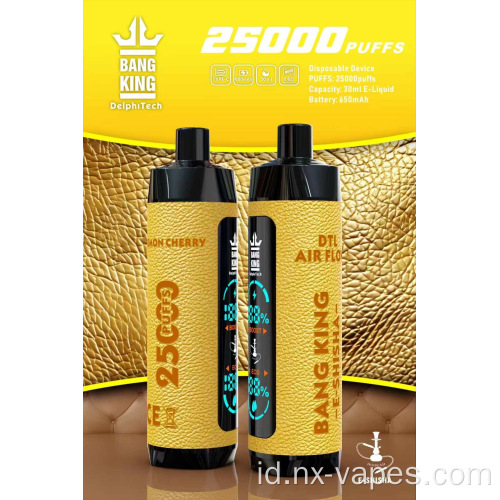 Bang King Shisha 25000 Puffs Vapes sekali pakai